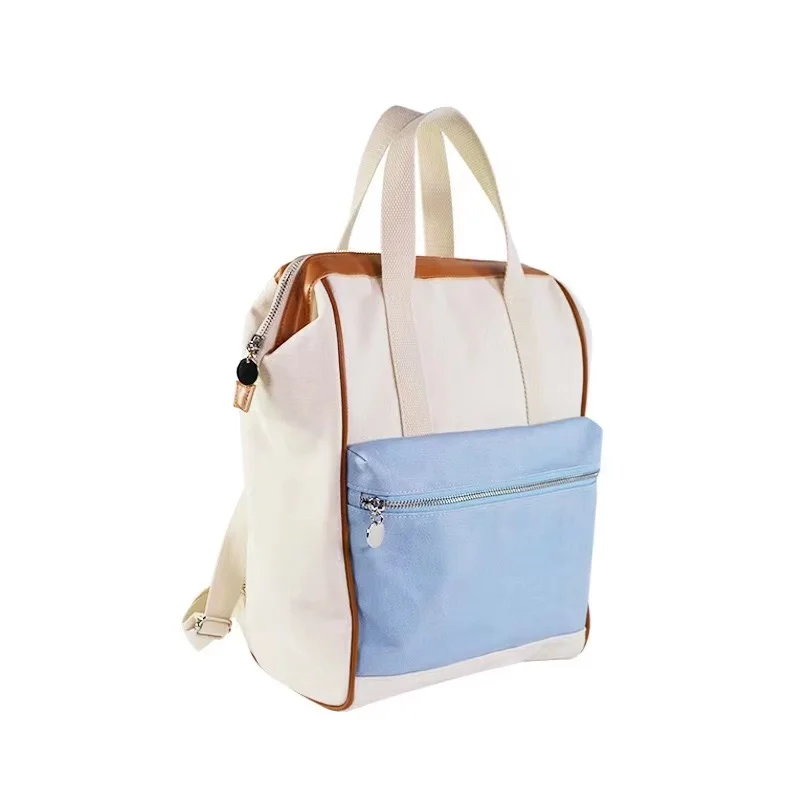 

Factory wholesale custom kids classic soft canvas mini school bag backpack for girls