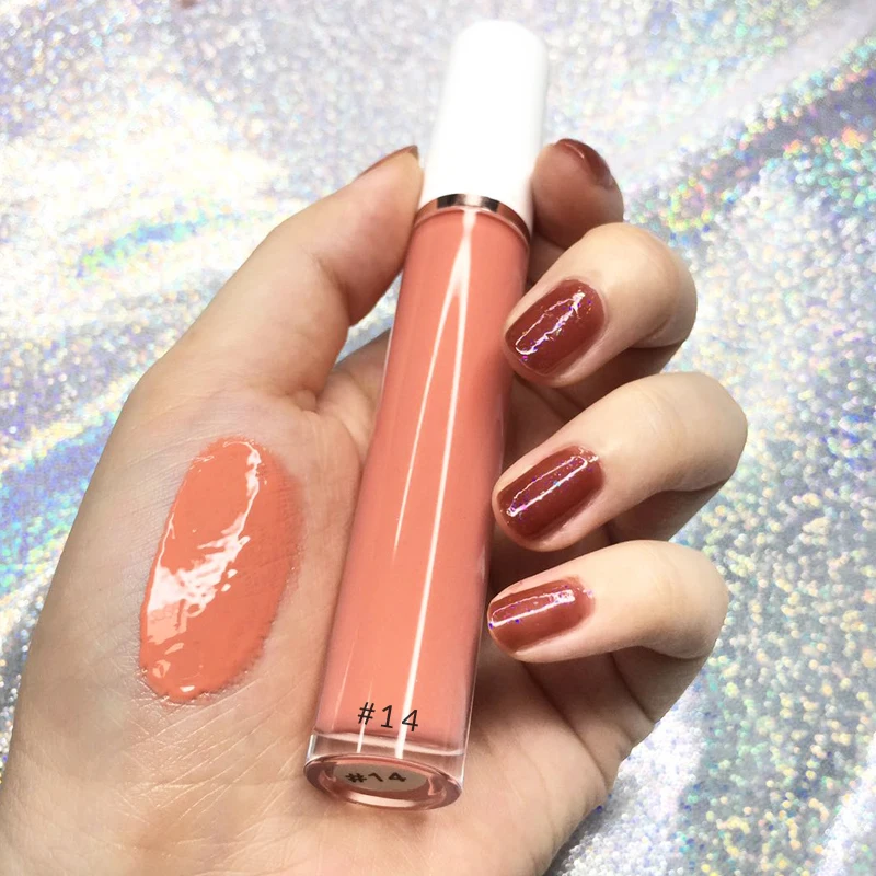 

China vendor lip cream no logo lip gloss