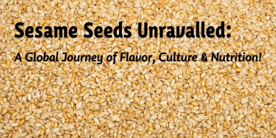 Sprinkling sesame seeds on a finished dish