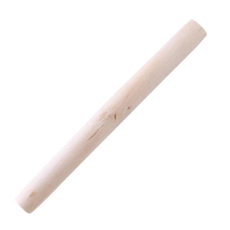 

Wood French Rolling Pin For Baking Wooden Pastry Pizza Dough Roller Kitchen Utensil Tool