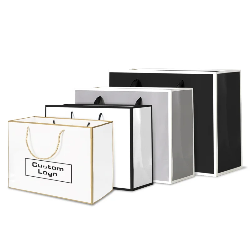 

Lipack Fashion Luxury Paper Bag Manufacturers Wholesale Custom Printed Gift Paper Bag With Business Logo