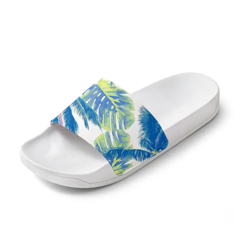 

2021 newest Outdoor indoor Antiskid ladies slip-on sandals summer beach casual OEM slippers for women and men with big size