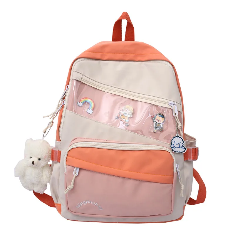 

new style backpack famous brand waterproof fabric child school bag, Many colors