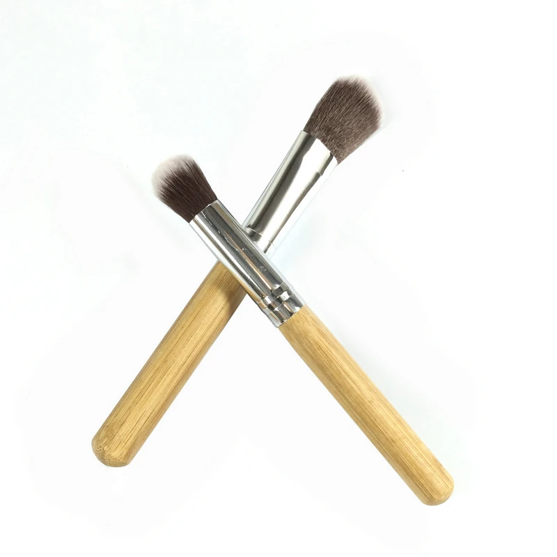 

Hight cuality Beauty Tools Brush Set With Synthetic Hair And Bamboo Handle Cosmetic pink makeup Brushes set For Beauty School, Wooden