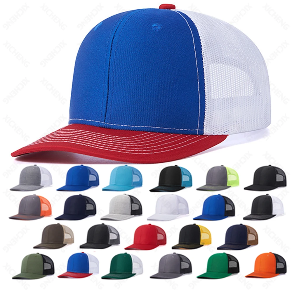 Custom embroidered logo Yupong Richarson 112 style original trucker hats baseball caps casquette gorras with mesh snapback