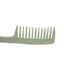 unique plastic bio degradable material detangling hair massage comb wide tooth comb wholesale