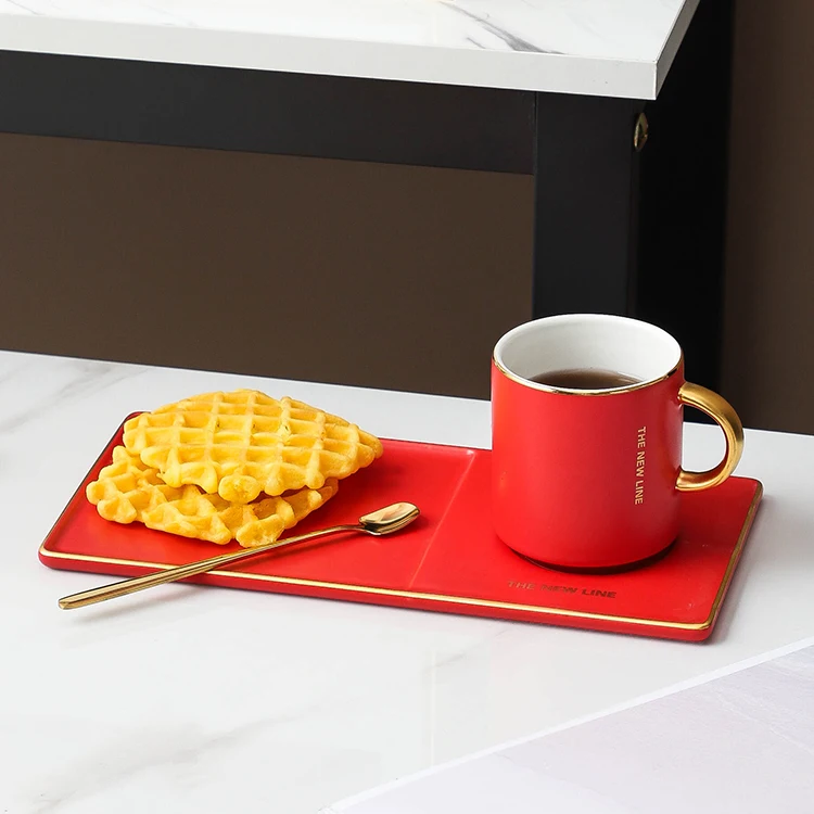 Wholesale Nordic White Espresso Mugs Breakfast Ethiopian Milk Coffee Set Cup Saucer Porcelain Ceramic Cups With Gold Handle.jpg