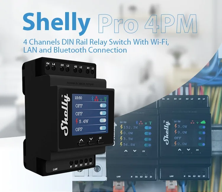 Shelly Plus 1 WiFi Relay Switch  Single Channel – DIY Electronics
