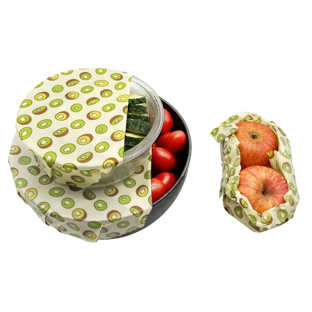 

Manufacture Eco friendly family kitchen Organic Reusable Beeswax food wraps