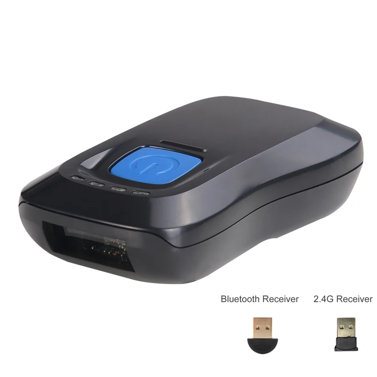 

MiNJCODE MJ2850 Pocket Handheld Mini 2D Wireless Blue tooth Barcode Scanner Mini