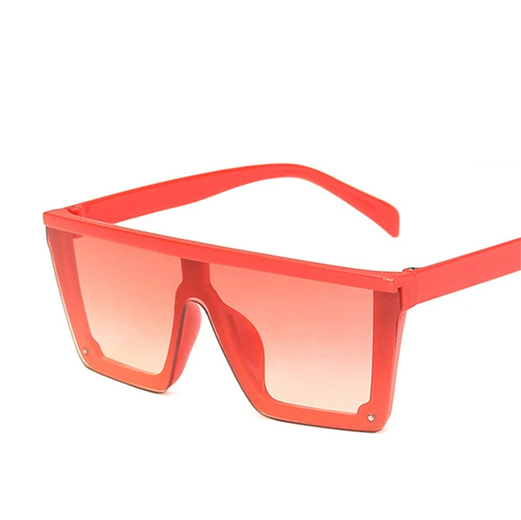 

Trendy One-piece Sunglasses Baby All-match Sunglasses Anti-ultraviolet Children's Sunglasses, As picture