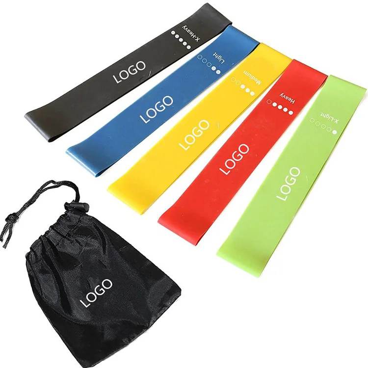 

Customized Rubber Multi-size Colorful Elastic Resistance Band, Blue/pink/red