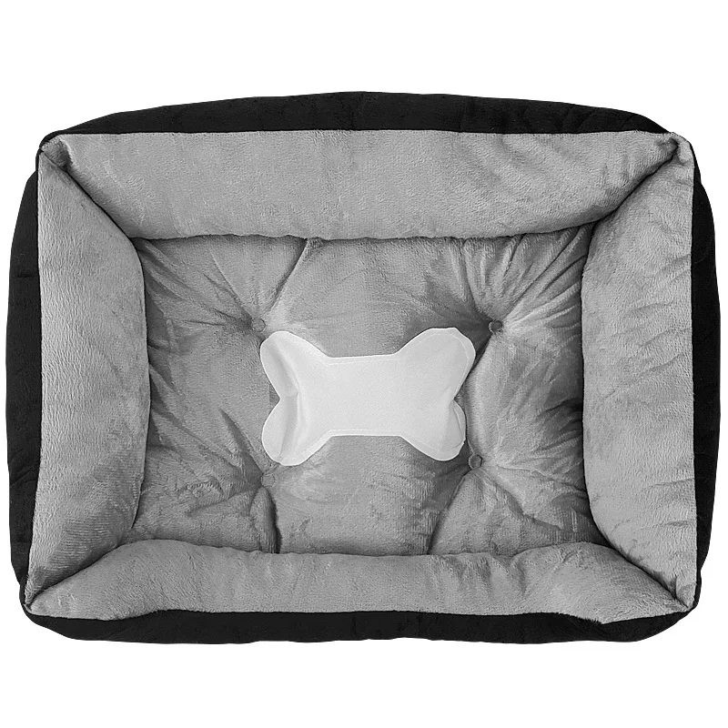 

OEM Factory Soft and Comfortable Sofa Pet Bed on sale, Dark grey