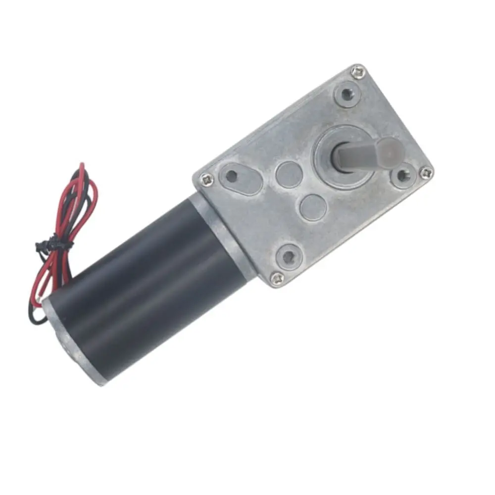 

5840-31ZY Long shaft 8mm*51mm Powerful Large Torque DC 12v 24v Low Rpm Brush DC Electric Worm Gear Reducer Motor CE&RoHS