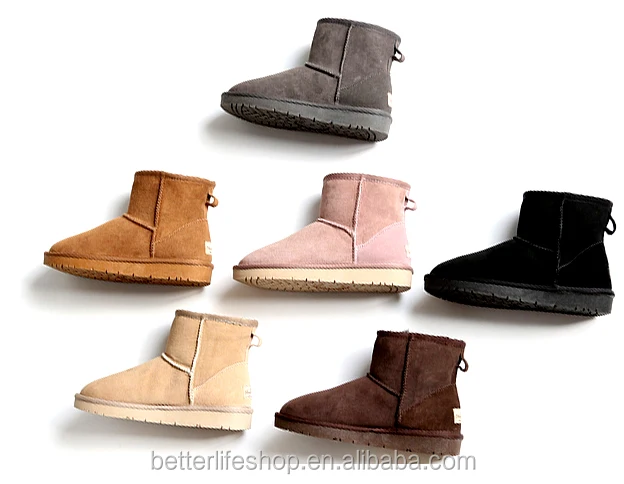 

2021 boots fashion Ugggingly Women's Classic Mini snow boots for women and men shoes, Pink/black/brown/grey white/grey