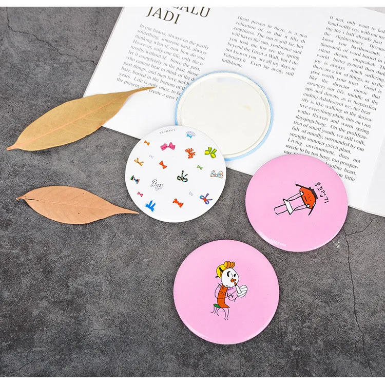 

Promotion Round Small Gift Tin Mini Pocket Portable Makeup Mirror