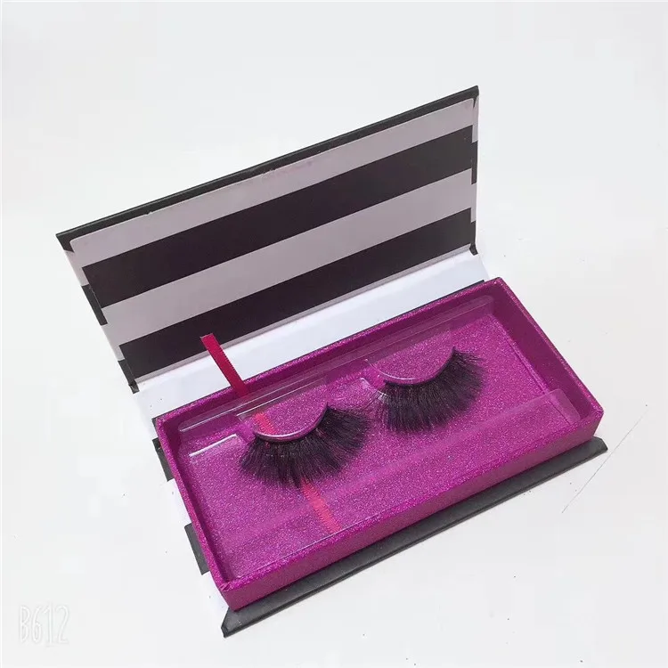 

Best Quality 3D Faux Mink Eyelashes Faux Strip Lashes Super Fluffy Black Cotton Band Logo Design Box Customizing Factory Supply