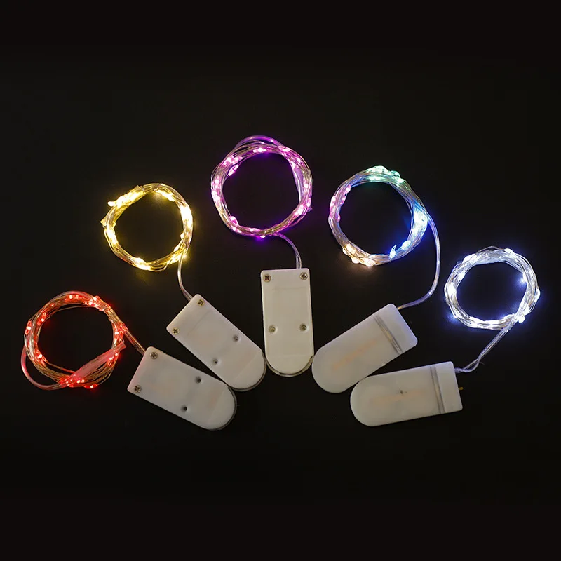 

Custom made 1M 2M 3M High Quality CR2032 Button Battery Operated mini PURE(NOT Alloy ) Copper Wire LED fairy string lights