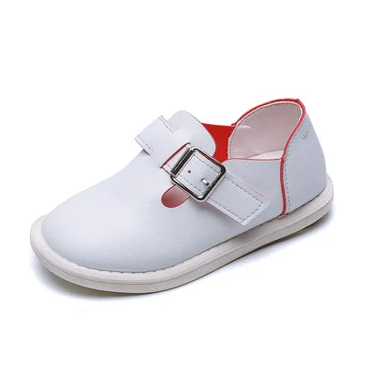 

Nian OEM chaussures pour enfants new little kids manufacturer children flat shoes cheap children casual shoes, White black beige