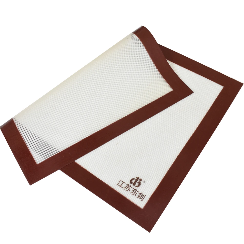 

Private label silicone mat with custom printing silicone baking mat sheet, Border color can be customzed