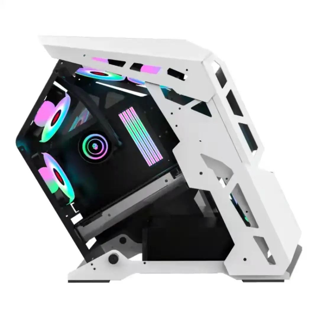 

RGB Fans tempered glass ATX full tower gaming case /cabinet gaming chassis High quality gaming pc case