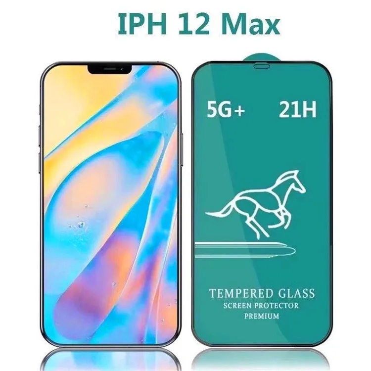 
2020 Sept New 5D 9D 10D 11D Tempered Glass Screen Protector 5G+ Full Coverage Full Glue Glass For iPhone 12 New Models 