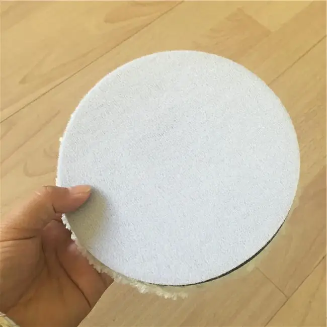 

High Quality Wholesale Cheap Microfiber Buffing Pads, White