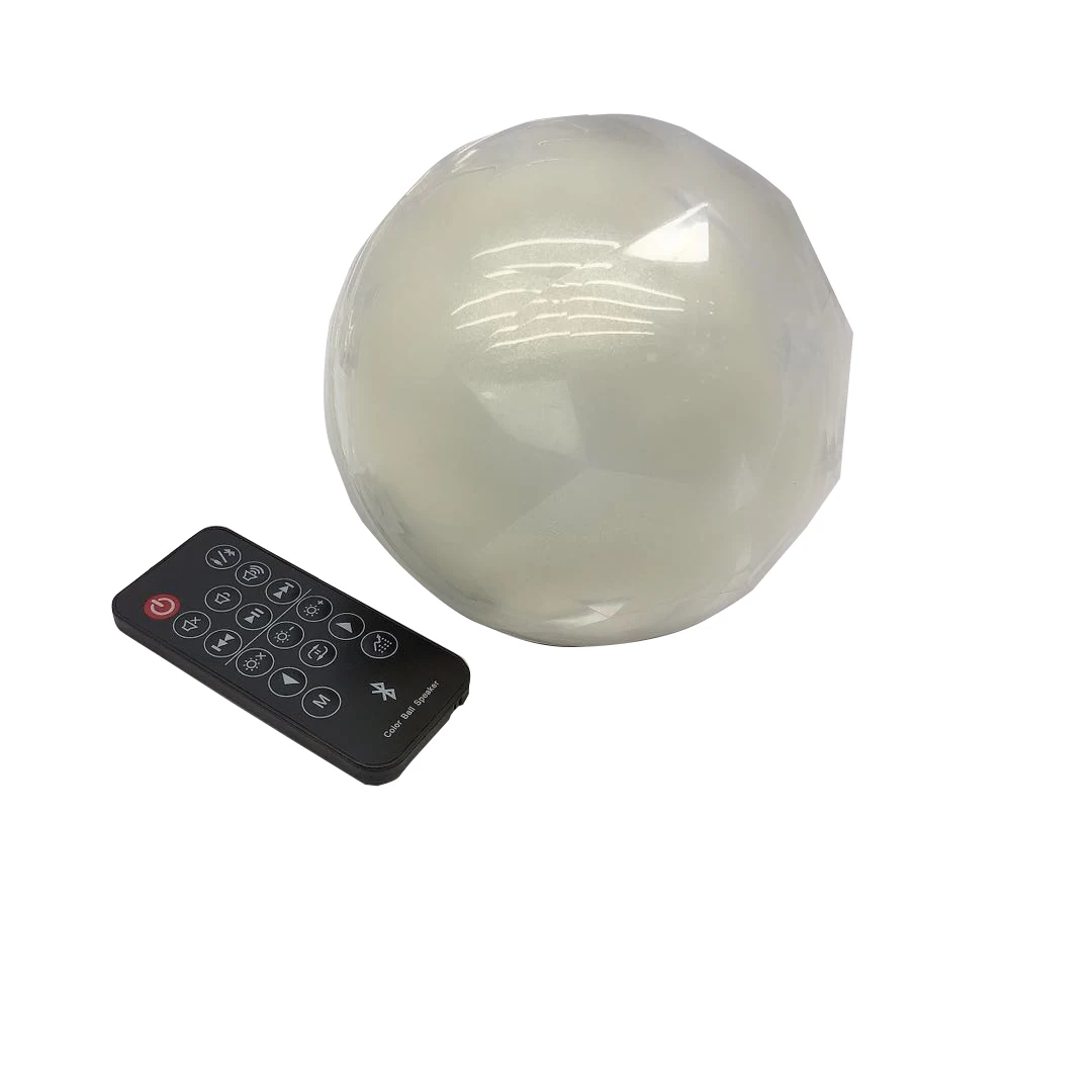 
Customized ABS spherical model wireless bluetooth speaker portable color ball speaker 