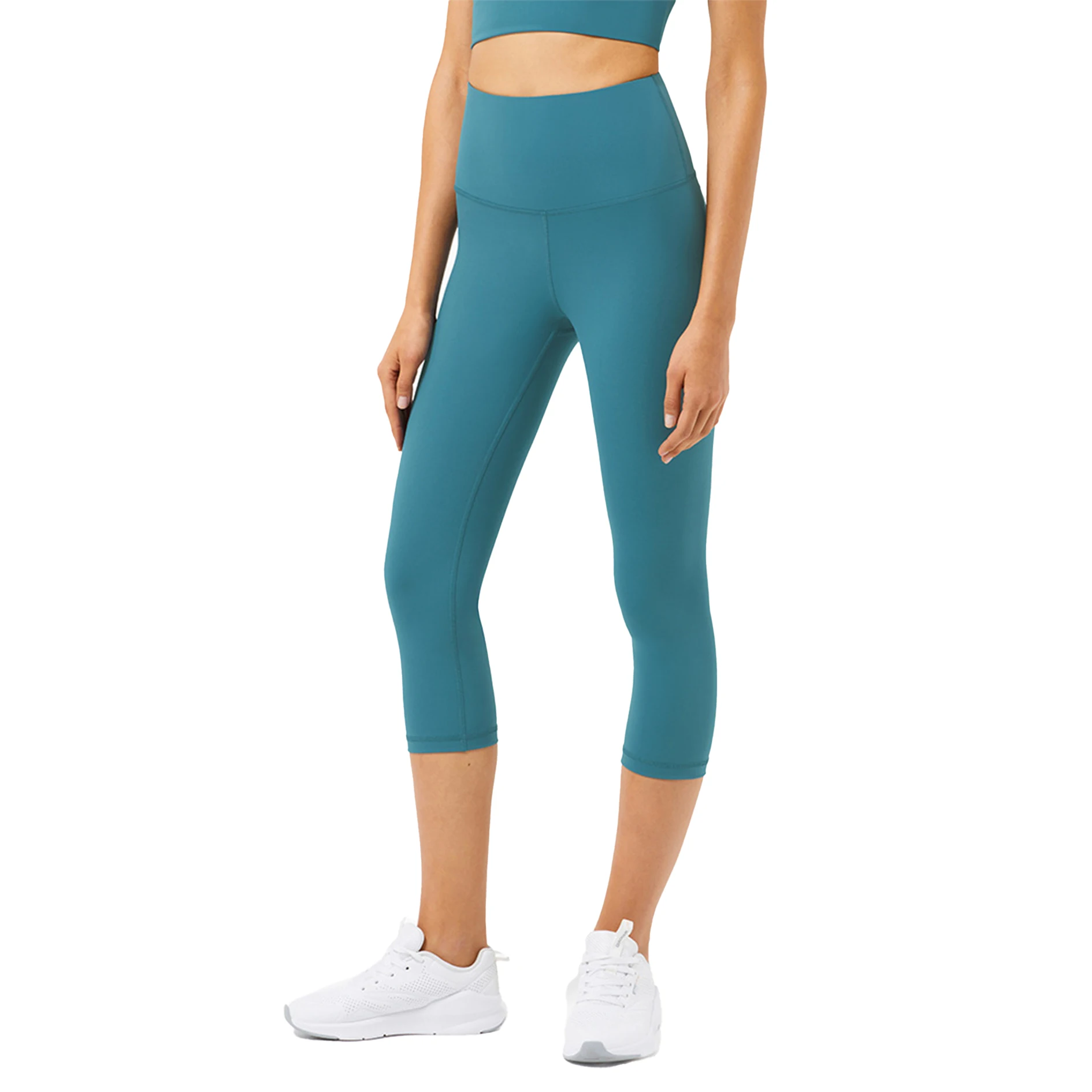 

2021 High-Strength Nude Yoga Pants Sports Fitness Pants High-Waist Tight-Fitting Peach Hips Women's, Blue,pink,purple,black