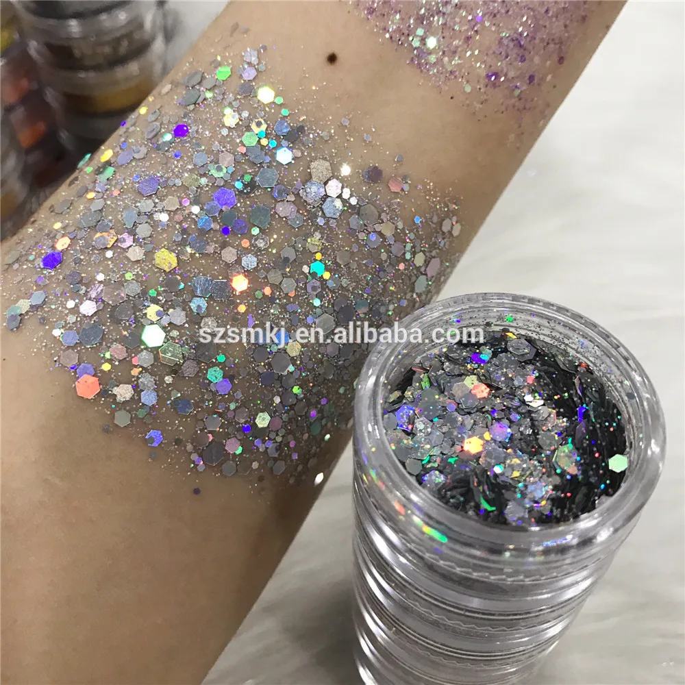 

Custom logo Cosmetic Makeup Chunky Eyeshadow Stack Loose Glitter Powder