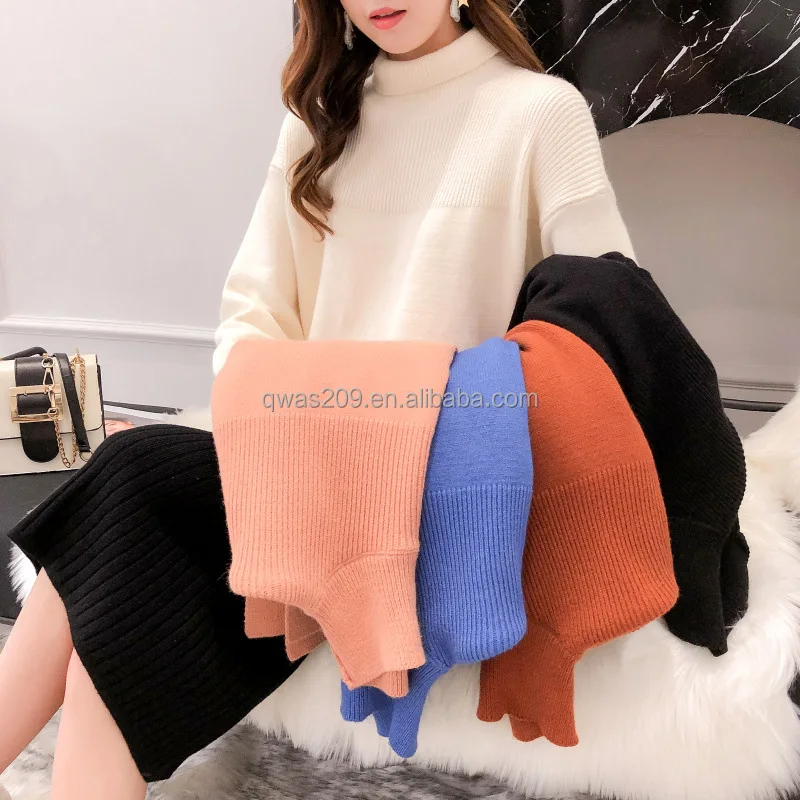 

Women's sweater Winter classic style causal cashmere long sleeve sweater woman jumper cashmere jersey Plus-size women's sweaters