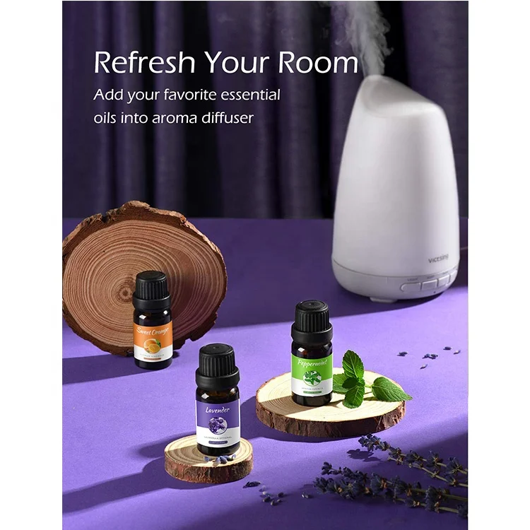 
Factory Supply 100% Pure Massage Body Tea Tree Lavender Aromatherapy Gift Set Oil Rose Essential Oil Kit 