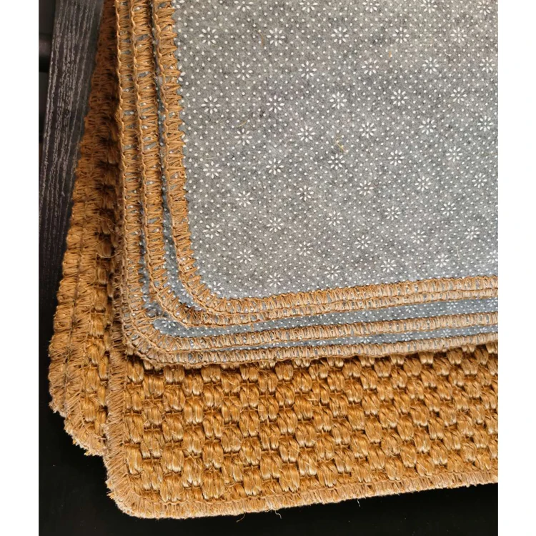 Wholesale Good Price Durable Nonslip Sisal Handmade Door Mat Rug