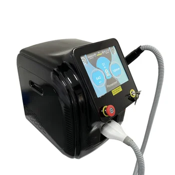 

portable q switch nd yag pigment removal tattoo laser removal machine with three heads