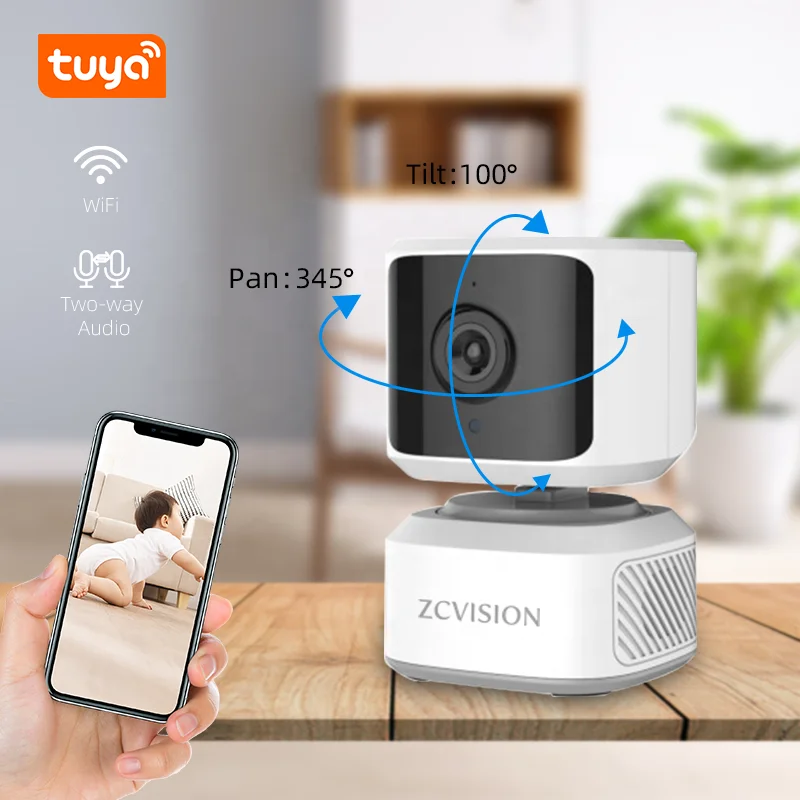 

ZCVISION 1080p Two-way Audio Wifi Security Camera 2MP Wireless Surveillance Motion Detection Night Vision Cctv Ip Camera