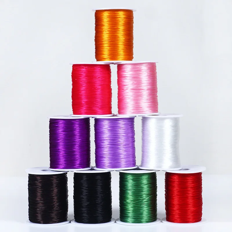 

500M 0.8MM DIY crystal bead bracelet beaded elastic string crystal elastic beaded string accessories line