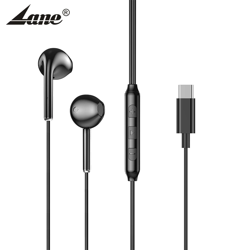 

lane tx-s03 wholesale Type-C noise canceling Digital wired headsets headset for music game