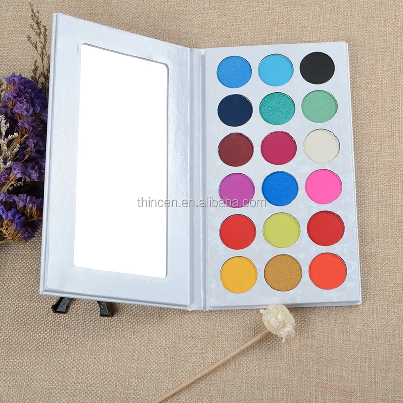 Make Your Own Brand Cosmetics Oem Colorful Private Label Eyeshadow Palette