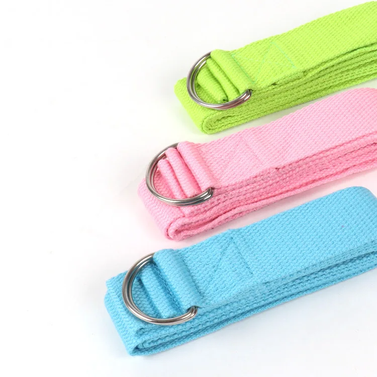 

Wholesale Exercise Belt Heavy Duty pilates workout Strap Yoga Fitness Stretch Band