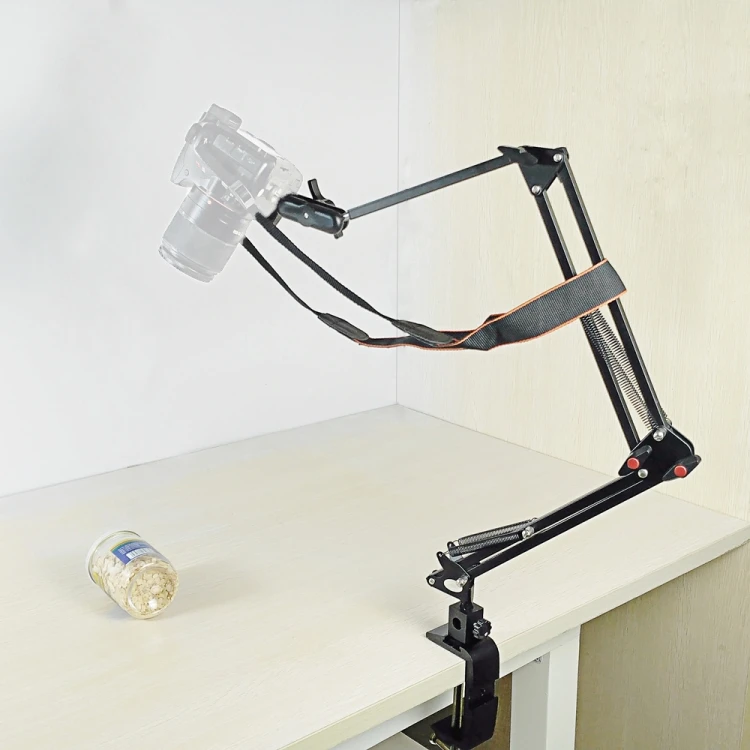

Camera Holder with Adjustable 360 Degrees Rotation Photography Monitoring Video Recording