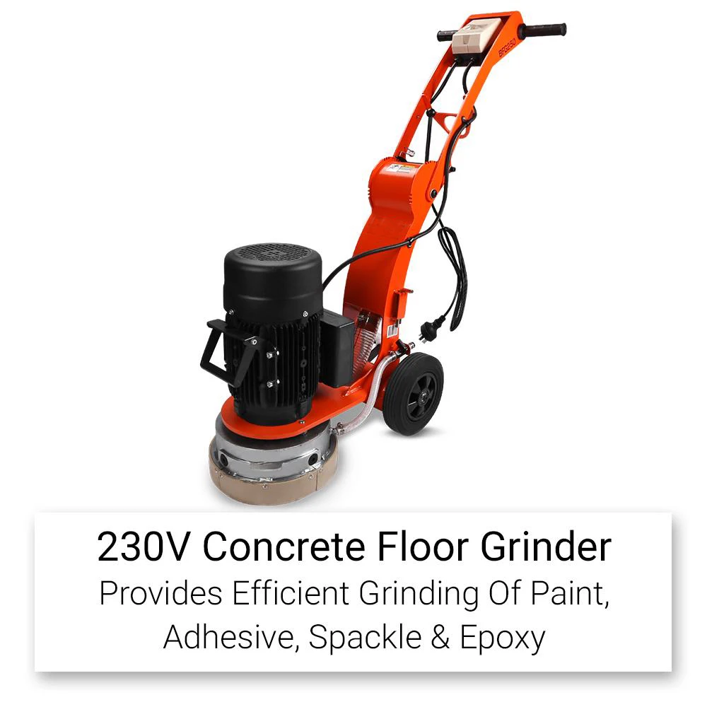 Powerful 3hp 230v Motor Concrete Polishing Machine Concrete Floor
