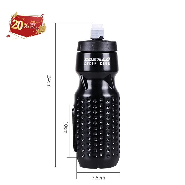 

Innovation Magnetic Bottle Mount Cage 710ml Flask Pressing Bike Bicycle Water Bottles, Black,white,gray