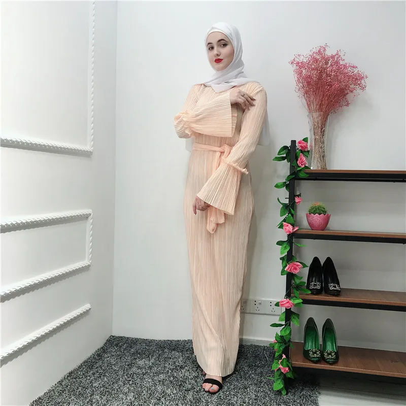 

Hot Selling Fashion Two-Piece Middle East Islamic Clothing Long Sleeve muslim clothing dresses