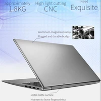 

2019 good price laptop i5-8250u with 16G RAM 512G SSD Silver W10 pc laptop for sale