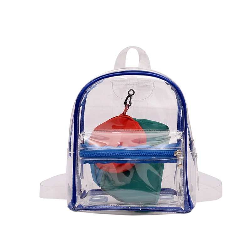 

Heavy Duty Clear Transparent PVC Backpack See Through Backpack