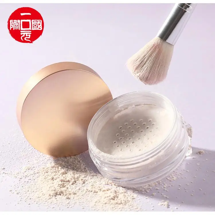 

10g loose face powder compact light oil control makeup powder