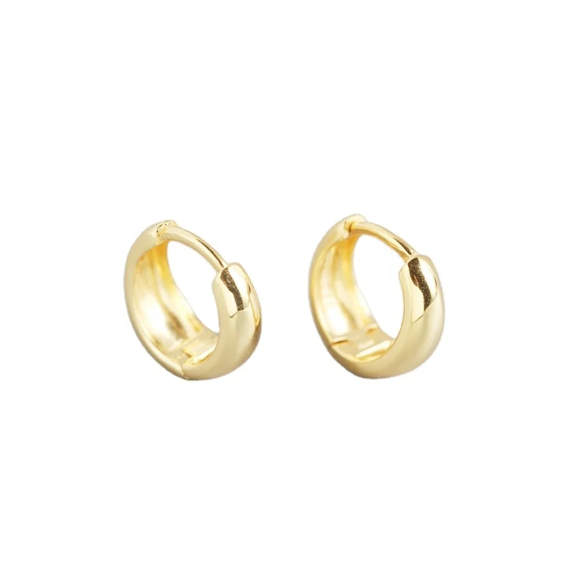 

Customized Earrings Vintage Geometric Stud Earrings 925 Sterling Silver Earrings For Women Girls Female Statement Jewelry, Gold and silver
