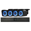 Security System Ptz 5 Mp 16 4 Wire Channel Nvr 4Ch Dvr Kit Wired Cctv Camera