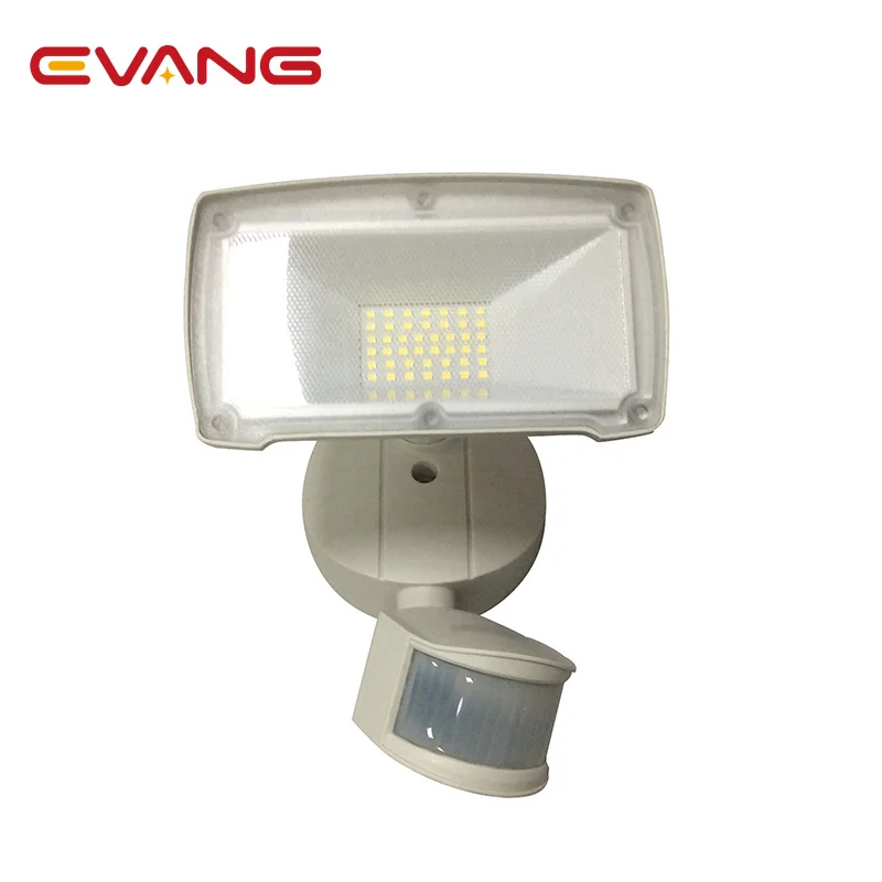 New Products 2021 70 CRI 2000LM Floodlight Motion Detector Lights Solar LED Sensor Activated Security Light Outdoor Wall Lamp