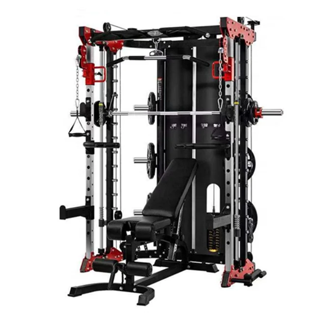 

Gym equipment multi functional Station Power rack/exercise squats training /Smith machine, Optional